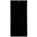 LCD Assembly With Frame (Without FingerPrint Sensor) For Samsung Galaxy Note 10 (US & International)(Aftermarket: Incell) (Aura Glow / Silver)