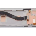 LCD Assembly With Frame (Without FingerPrint Sensor) For Samsung Galaxy Note 10 (US & International)(Aftermarket: Incell) (Aura Glow / Silver)