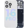 Back Glass w/ MagSafe Magnet & NFC & Flashlight Flex For iPhone 16 Pro (Service Pack) (White Titanium)