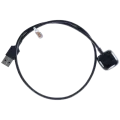 Google USB-C Magnetic Watch Charging Cable for Pixel Watch Series 2, Series 3 (1m / 3 ft) (OEM Grade A, Bulk Packaging) (Black)