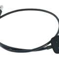 Google USB-C Magnetic Watch Charging Cable for Pixel Watch Series 2, Series 3 (1m / 3 ft) (OEM Grade A, Bulk Packaging) (Black)