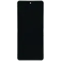 Inner OLED Assembly With Frame For Samsung Galaxy Z Flip 7 5G (US & International) (Refurbished) (White)