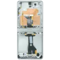 Inner OLED Assembly With Frame For Samsung Galaxy Z Flip 7 5G (US & International) (Refurbished) (White)