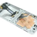 Inner OLED Assembly With Frame For Samsung Galaxy Z Flip 7 5G (US & International) (Refurbished) (White)