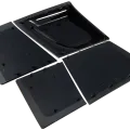 Console Shell For PlayStation 5 Slim (Disc Edition) (Black)