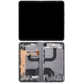 Inner Main OLED Assembly With Frame For Google Pixel Fold (Refurbished) (Obsidian Black)