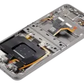OLED Assembly With Frame For Motorola Razr 2026 / Razr 70 (XT2657 / 2026) (Refurbished) (Hematite)