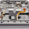 OLED Assembly With Frame For Motorola Razr 2026 / Razr 70 (XT2657 / 2026) (Refurbished) (Hematite)