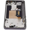 OLED Assembly With Frame Compatible For Motorola Moto G Stylus 5G (XT2619/2026) (Refurbished) (Coal Smoke)