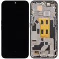 OLED Assembly With Frame For Nothing Phone (2a) (Refurbished) (Black)