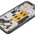 OLED Assembly With Frame For Nothing Phone (2a) (Refurbished) (Black)