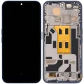 OLED Assembly With Frame For Nothing Phone (2a) (Refurbished) (Blue)