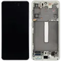 OLED Assembly With Frame For Samsung Galaxy S21 FE 5G (US & International Version) (Aftermarket Plus) (120Hz) (Olive Green)