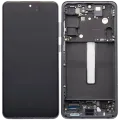 OLED Assembly With Frame For Samsung Galaxy S21 FE 5G (US & International Version) (Aftermarket Plus) (120Hz) (Graphite)