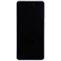 OLED Assembly With Frame For Samsung Galaxy S21 FE 5G (US & International Version) (Aftermarket Plus) (120Hz) (Lavender)