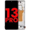 OLED Assembly With Frame For Xiaomi 13 Pro (Aftermarket Plus) (White)