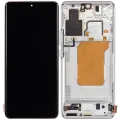 OLED Assembly With Frame For Xiaomi 13 Pro (Aftermarket Plus) (White)