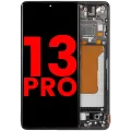 OLED Assembly With Frame For Xiaomi 13 Pro (Aftermarket Plus) (Black)