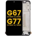 OLED Assembly With Frame For Motorola G67 (XT2621-2 / 2026) / G77 (XT2621-4 / 2026) (Refurbished) (All Colors)