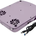 KJH Sports Car Charging Stand for Nintendo Switch / Switch 2 (Retail Packaging) (Purple)