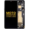 OLED Assembly With Frame For Motorola Moto Signature (XT2603/ 2026) (Refurbished) (Carbon)