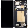 OLED Assembly With Frame For Motorola Moto Signature (XT2603/ 2026) (Refurbished) (Carbon)