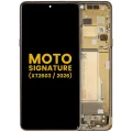 OLED Assembly With Frame For Motorola Moto Signature (XT2603/ 2026) (Refurbished) (Martini Olive)