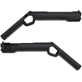 Game Combat Gun For Nintendo Switch 2 Joy-Con Controller (Black)