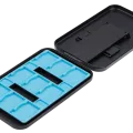 KJH Card Box Stand for Nintendo Switch / Switch 2 / Switch Lite / Switch OLED Console (Retail Packaging) (Blue)