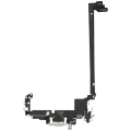 Charging Port Flex Cable For iPhone 17 Pro max (Aftermarket Plus) (US Version) (Silver)