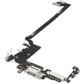 Charging Port Flex Cable For iPhone 17 Pro max (Aftermarket Plus) (International Version) (Silver)
