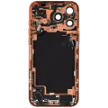 Back Housing W/ Charging Port Flex & Small Parts For iPhone 17 Pro Max (US Version) (Used OEM Pull: Grade B) (Cosmic Orange)