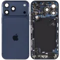 Back Housing W/ Charging Port Flex & Small Parts For iPhone 17 Pro Max (US Version) (Used OEM Pull: Grade B) (Deep Blue)