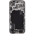 Back Housing W/ Charging Port Flex & Small Parts For iPhone 17 Pro Max (EU / Global Version) (Used OEM Pull: Grade B) (Silver)