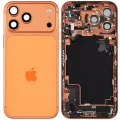 Back Housing W/ Charging Port Flex & Small Parts For iPhone 17 Pro Max (EU / Global Version) (Used OEM Pull: Grade B) (Cosmic Orange)