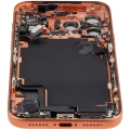 Back Housing W/ Charging Port Flex & Small Parts For iPhone 17 Pro Max (EU / Global Version) (Used OEM Pull: Grade B) (Cosmic Orange)