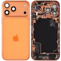 Back Housing W/ Charging Port Flex & Small Parts For iPhone 17 Pro Max (EU / Global Version) (Used OEM Pull: Grade C) (Cosmic Orange)
