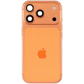 Back Housing W/ Charging Port Flex & Small Parts For iPhone 17 Pro (US Version) (Used OEM Pull: Grade B) (Cosmic Orange)