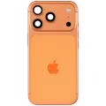 Back Housing W/ Charging Port Flex & Small Parts For iPhone 17 Pro (EU / Global Version) (Used OEM Pull: Grade C) (Cosmic Orange)