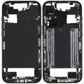 Mid-Frame Housing W/ Charging Port Flex & Small Parts For iPhone Air (US / EU Version) (Used OEM Pull: Grade B) (Space Black)