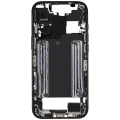 Mid-Frame Housing W/ Charging Port Flex & Small Parts For iPhone Air (US / EU Version) (Used OEM Pull: Grade B) (Space Black)