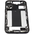 Mid-Frame Housing W/ Charging Port Flex & Small Parts For iPhone Air (US / EU Version) (Used OEM Pull: Grade B) (Space Black)