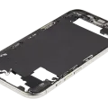 Mid-Frame Housing W/ Charging Port Flex & Small Parts For iPhone Air (US / EU Version) (Used OEM Pull: Grade B) (Light Gold)