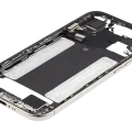 Mid-Frame Housing W/ Charging Port Flex & Small Parts For iPhone Air (US / EU Version) (Used OEM Pull: Grade B) (Light Gold)
