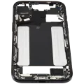 Mid-Frame Housing W/ Charging Port Flex & Small Parts For iPhone Air (US / EU Version) (Used OEM Pull: Grade C) (Space Black)
