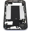 Mid-Frame Housing W/ Charging Port Flex & Small Parts For iPhone Air (US / EU Version) (Used OEM Pull: Grade C) (Sky Blue)