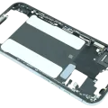 Mid-Frame Housing W/ Small Parts For iPhone Air (US / EU Version) (Used OEM Pull: Grade B) (Sky Blue)