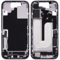 Mid-Frame Housing W/ Charging Port Flex & Small Parts For iPhone 17 (US Version) (Used OEM Pull: Grade B) (Lavender)