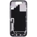 Mid-Frame Housing W/ Charging Port Flex & Small Parts For iPhone 17 (US Version) (Used OEM Pull: Grade C) (Lavender)