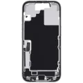 Mid-Frame Housing W/ Charging Port Flex & Small Parts For iPhone 17 (EU / Global Version) (Used OEM Pull: Grade B) (White)